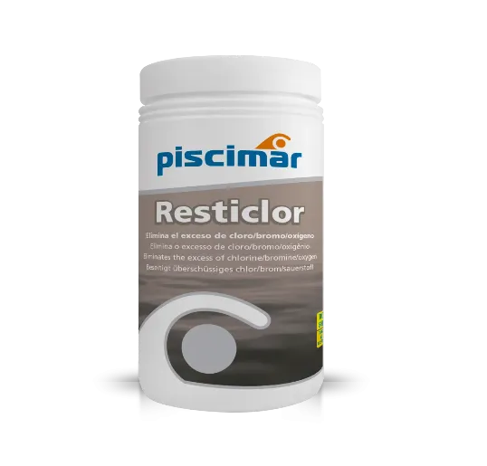 Eliminador de cloro, bromo y oxígeno líquido - Resticlor 1kg 